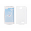 LG F60 D390, Szilikon tok, S-Case, fehér