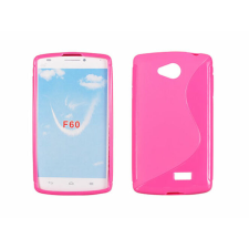LG F60 D390, Szilikon tok, S-Case, rózsaszín tok és táska
