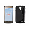 LG F70 D315, Szilikon tok, S-Case, fekete