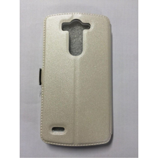 LG G3 Mini G3S D722 fehér szilikon keretes könyvtok tok és táska