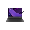 LG Gram Pro 16TB90TP Intel Core Ultra 7 255H Hibrid (2 az 1-ben) 40,6 cm (16") Érintőképernyő WQXGA+ 16 GB LPDDR5x-SDRAM 1 TB SSD Wi-Fi 7 (802.11be) Windows 11 Pro Német Fekete (16TB90TP-K.AP78G)