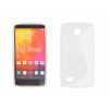 LG Joy H220, Szilikon tok, S-Case, átlátszó