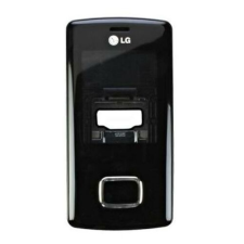 LG KG800, Érintőplexi, (+előlap), fekete mobiltelefon, tablet alkatrész
