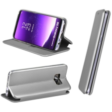 LG LG K30 (2019), Oldalra nyíló tok, stand, Forcell Elegance, szürke tok és táska