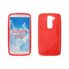LG Optimus L3 E400, Szilikon tok, S-Case, piros tok és táska