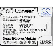 Li3928T44P4h735350 Telefon akkumulátor 2800 mAh mobiltelefon akkumulátor