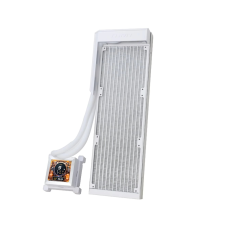 Lian Li HydroShift LCD 360 ventilátor nélküli változat fehér hűtés