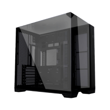 Lian Li O11 Vision Compact Torony Számítógépház - Fekete (O11VPX) számítógép ház