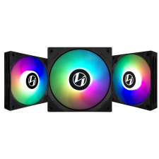 Lian Li ST120-3B 120mm RGB PWM Rendszerhűtő hűtés
