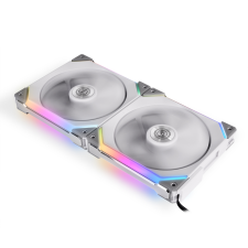 Lian Li UNI FAN SL140 RGB PWM RGB 14cm Fehér 2db-os (UF-SL140-2W) - Ventilátor hűtés