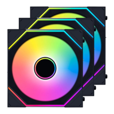 Lian Li UNI FAN SL-INF Wireless 120mm fekete 3 darabos szett vezérlővel hűtés