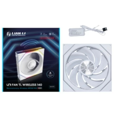 Lian Li UNI FAN TL Wireless 140mm fordított légáramlás fehér hűtés