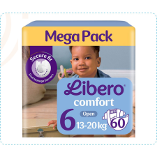 Libero Comfort 6 pelenka, 13-20 kg, 60 db pelenka