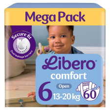 Libero Comfort Mega Pack Pelenkacsomag 13-20kg Junior 6 (60db) pelenka