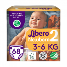 Libero Newborn 2 pelenka, 3-6 kg, 68 db pelenka