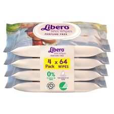 Libero Prémium nedves törlőkendő havi csomag (4x64) törlőkendő