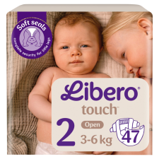 Libero Touch 2 pelenka, 3-6 kg, 47 db pelenka