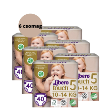 Libero Touch 5 nadrágpelenka 10-14 kg 240db MEGA pelenka
