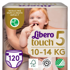 Libero Touch Jumbo havi Pelenkacsomag 10-14kg Junior 5 (120db) pelenka