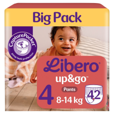Libero Up&amp;Go 4 bugyipelenka, 8-14 kg, 42 db pelenka