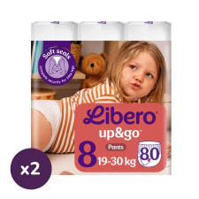 Libero Up&amp;Go 8 bugyipelenka, 19-30 kg, 160 db pelenka