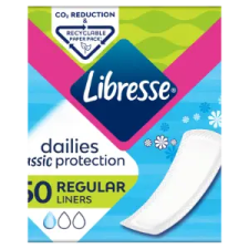 Libresse Dailies Classic Protection Regular tisztasági betét 50 db intim higiénia