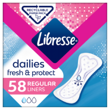 Libresse Dailies Fresh Regular tisztasági betét 58 db intim higiénia