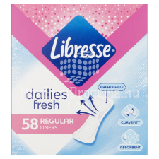 Libresse Libresse tisztasági betét 58 db Daily Fresh Normal intim higiénia