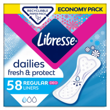 Libresse Normal Deo Fresh tisztasági betét (58 db) intim higiénia