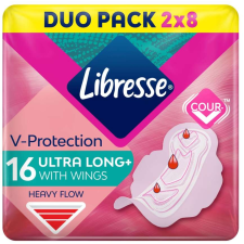 Libresse Ultra Long+ hosszú szárnyas egészségügyi Betét 16db intim higiénia