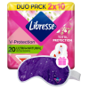 Libresse Ultra+ Natural normál szárnyas egészségügyi Betét AloeVera kivonattal 20db + Ajándék Libresse Alvómaszk