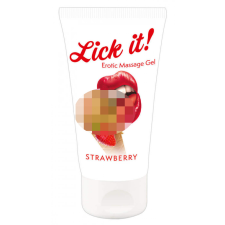 Lick-it Lick it! - 2in1 ehető síkosító - eper (50ml) síkosító