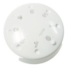 Liebherr Szabályozó gomb gyűrűs rugóval fehér nyomtatott LHG beépíthető gépek kiegészítői