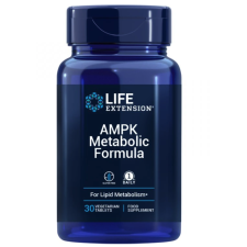 Life Extension AMPK Metabolic Formula, metabolikus aktivátor, 30 tabletta, EU vitamin és táplálékkiegészítő