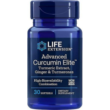 Life Extension Curcumin Elite ™ kurkuma kivonat - kurkuma kivonat, 30 kapszula vitamin és táplálékkiegészítő