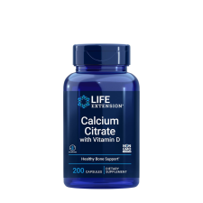 Life Extension Kalcium-citrát kapszula D-vitaminnal - Calcium Citrate with Vitamin D (200 Kapszula) vitamin és táplálékkiegészítő