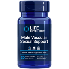 Life Extension Male Vascular Sexual Support, Férfi vaszkuláris szexuális támogatás, 30 db, Life Extension gyógyhatású készítmény