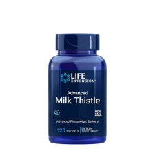 Life Extension Máriatövis kapszula - Advanced Milk Thistle (120 Lágykapszula) vitamin és táplálékkiegészítő