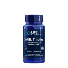 Life Extension Máriatövis (Milk Thistle - Silymarin Silibinins Isosilybin A &amp; B) (60 Veg Kapszula) vitamin és táplálékkiegészítő