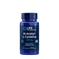 Life Extension N-acetil-L-cisztein (NAC) 600 mg (60 Kapszula) vitamin és táplálékkiegészítő