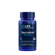 Life Extension Tengeri Jód 1000 mcg kapszula - Sea-Iodine (60 Veg Kapszula) vitamin és táplálékkiegészítő