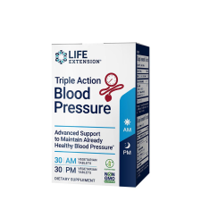 Life Extension Triple Action Blood Pressure - Egészséges Vérnyomás (60 Veg Tabletta) gyógyhatású készítmény