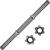LifeFit egykezes súlyzórúd 45 cm / 30 mm