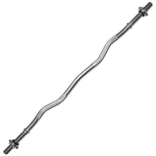LifeFit hajlított kétkezes rúd, 120 cm / 30 mm emelő
