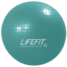 LifeFit Masszázs labda 65 cm, türkiz fitness labda
