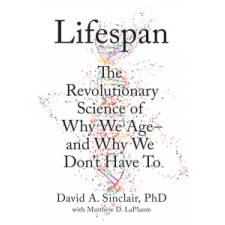  Lifespan – Dr David Sinclair idegen nyelvű könyv