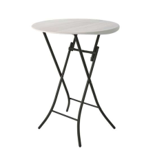 Lifetime Lifetime asztal kerek bisztró összecsukható 84 cm 80362 kerti bútor