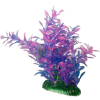  Lila és rózsaszín akváriumi műnövény ovális levelekkel