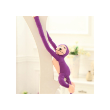 Lila hangos plüss majom 80 cm plüssfigura