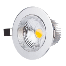 Lili 3W mini spot lámpa extra erős COB leddel / fehér keretes, billenthető világítás